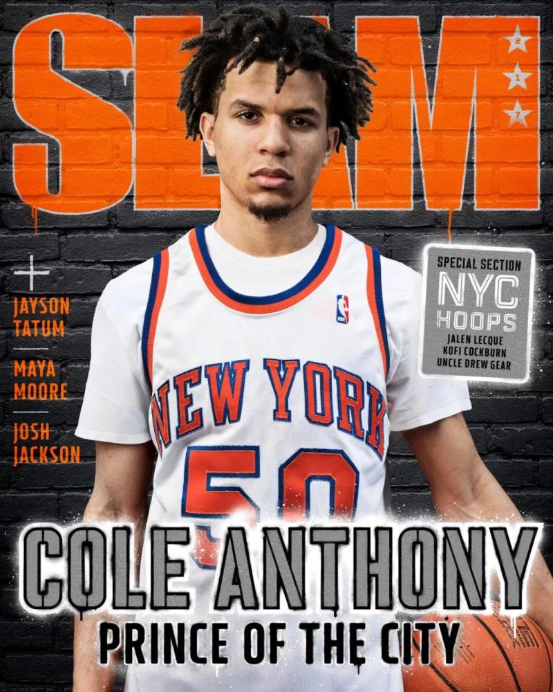 虎扑最全!2020明日之星cole anthony高中至今球鞋合集