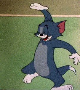 求那张汤姆猫拍手哈哈大笑的截图