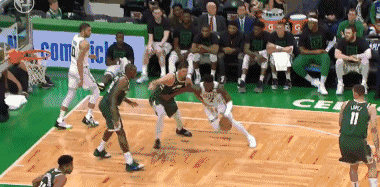 终于做好了18-19凯尔特人全家福壁纸!