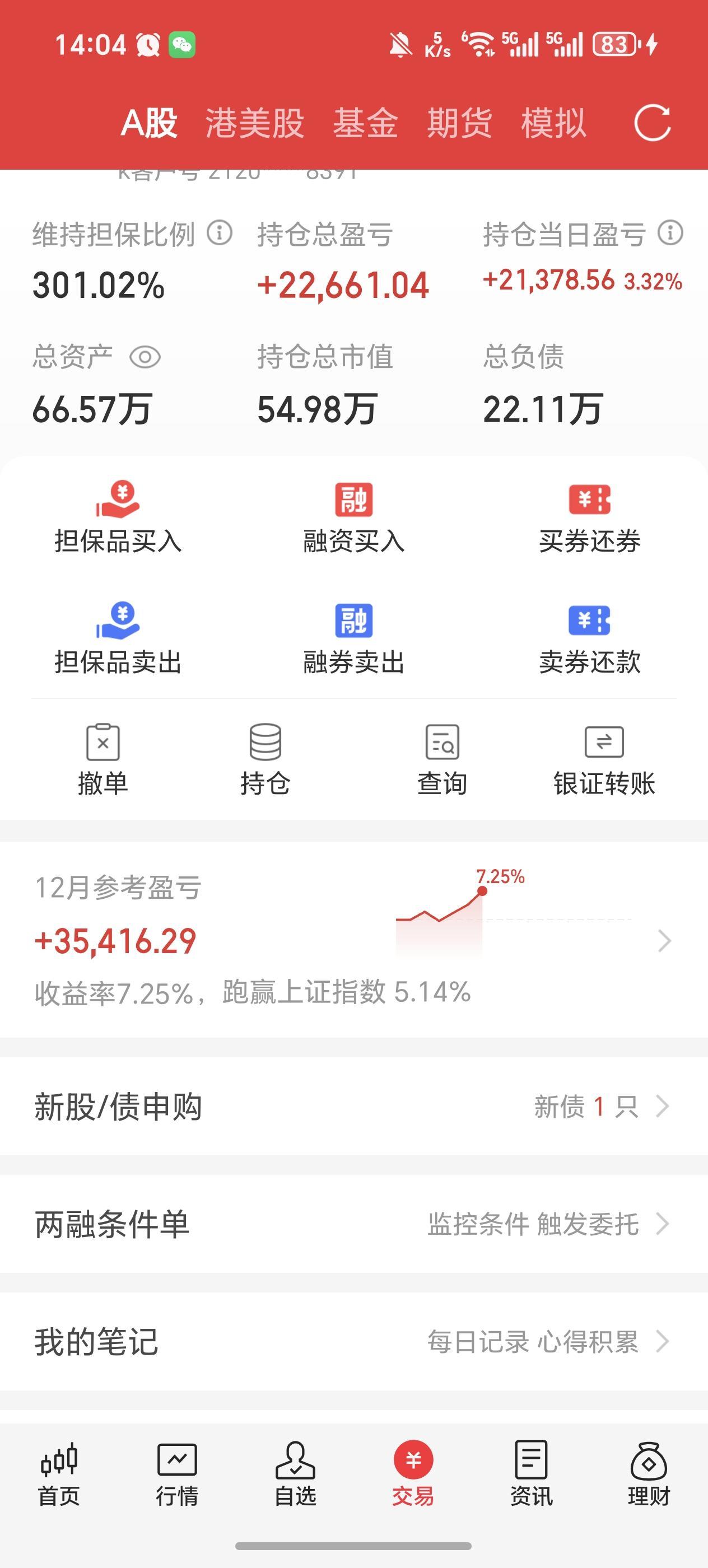 创新高了，纪念一下，最后三天大家继续赚钱-股票区-虎扑社区