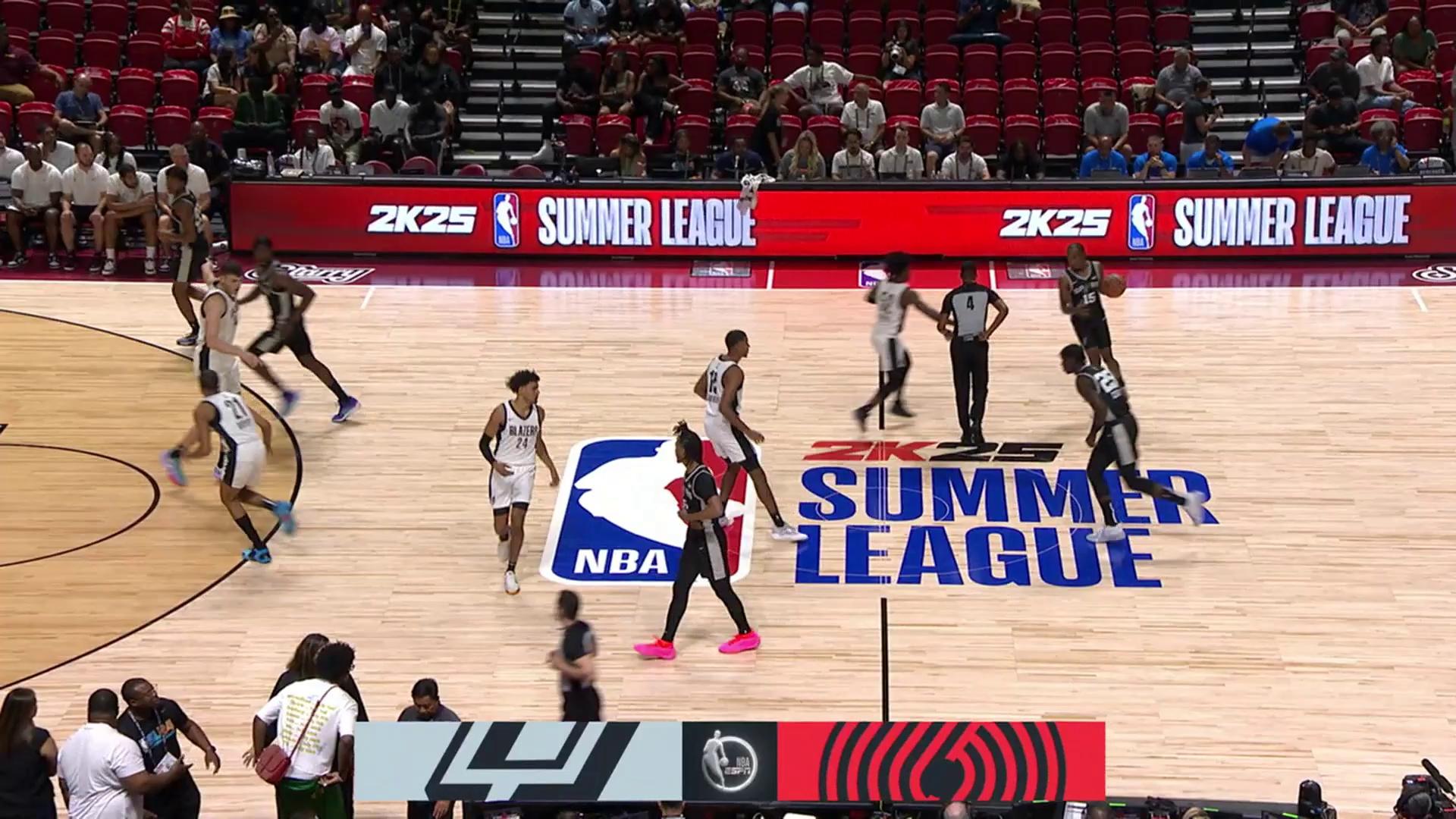 马刺vs开拓者精彩集锦-nba-马刺专区-虎扑社区