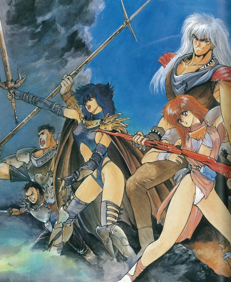 经典鉴赏14:魔法暴力美学的极致——暗黑的破坏神bastard原画赏析