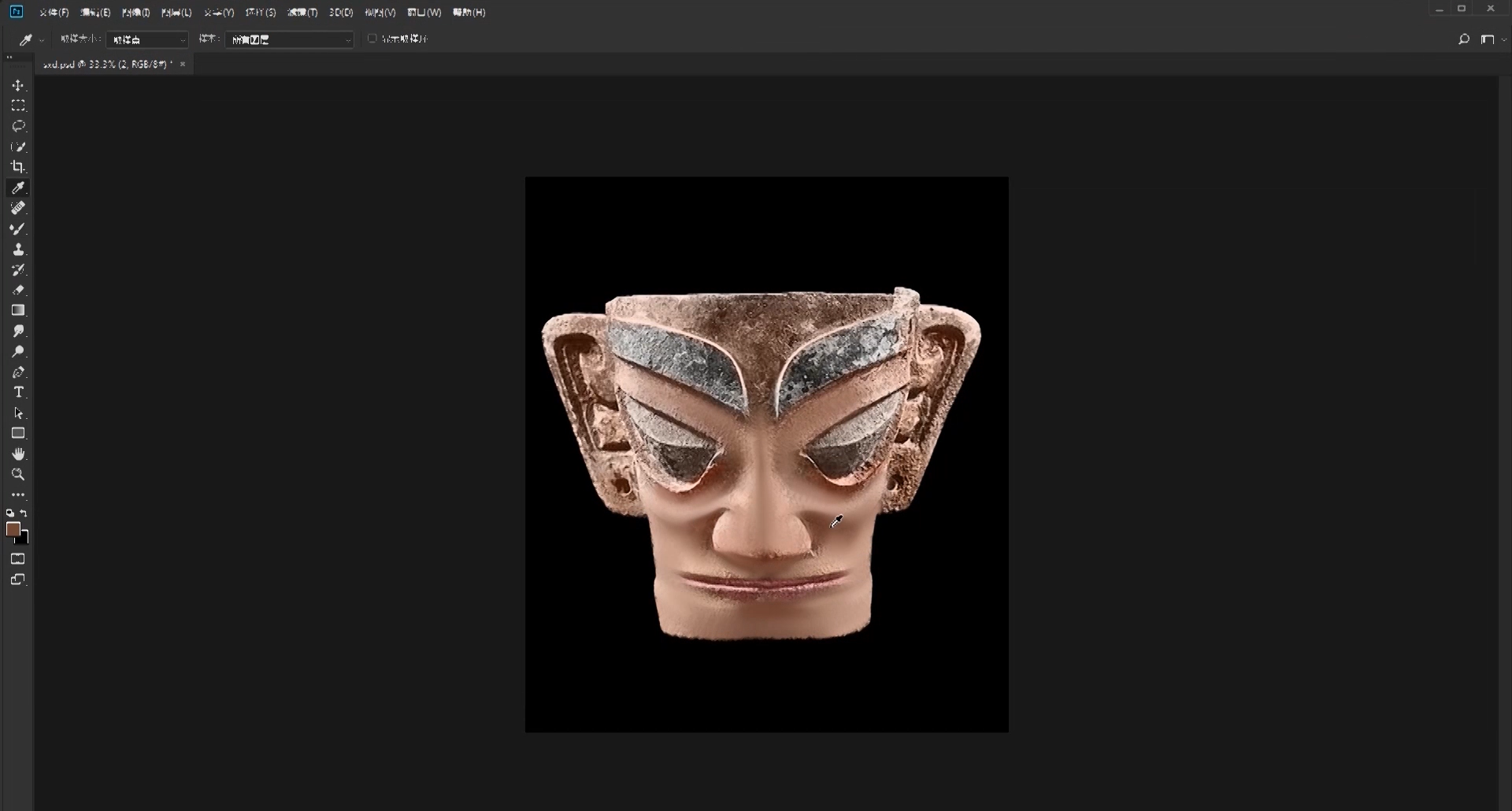 三星堆人物形象还原~有点帅呀!