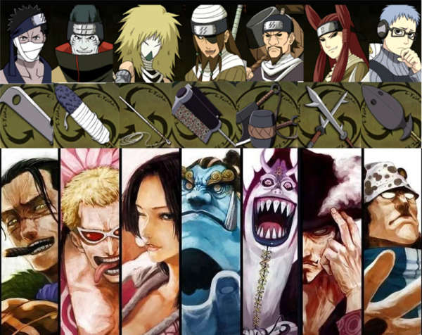 忍刀七人众对上王下七武海 胜负几几开 Acg圈 虎扑社区