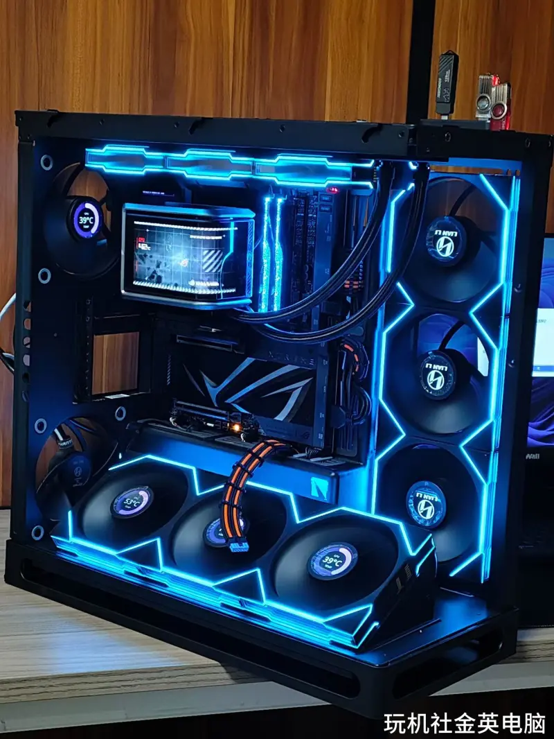 【装机分享】 ROG 5090 9850X3D ROG外设-数码-PC区-虎扑社区