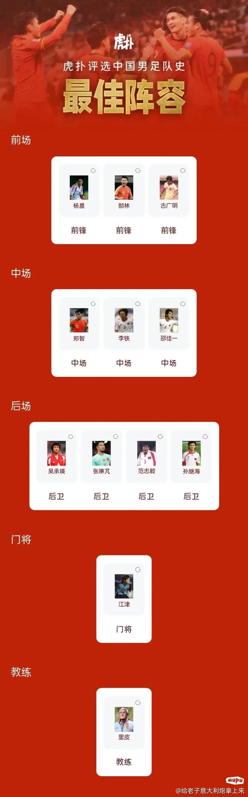 这阵容可能郜林那有说法
