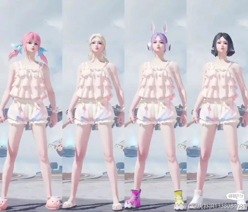 马卡龙适配任何发型-和平精英-虎扑社区