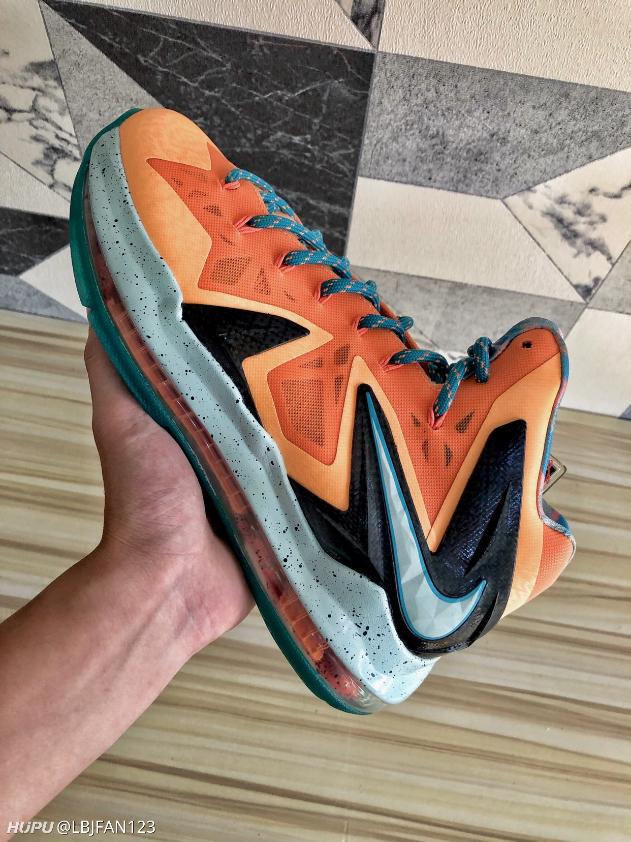 lebron x elite peach jam