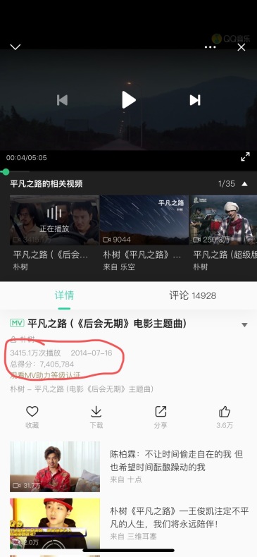 告白气球和平凡之路谁火 看数据 虎扑