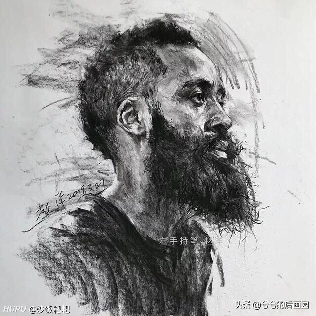 这个是我见过画的最好的哈登