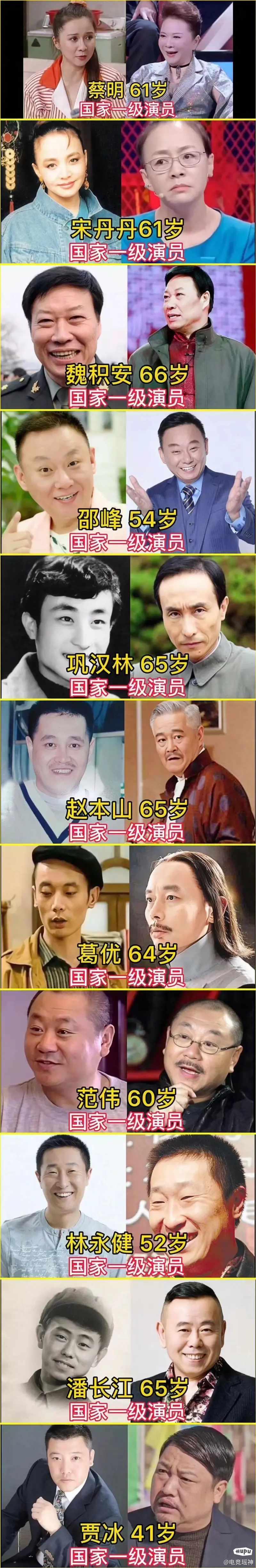 11位著名小品演员今昔,林永健还是那么惊艳,都是春晚常客!