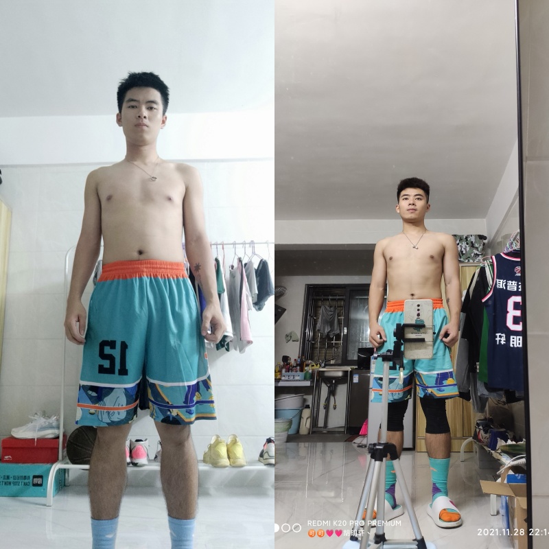 健身3个月的变化 虎扑