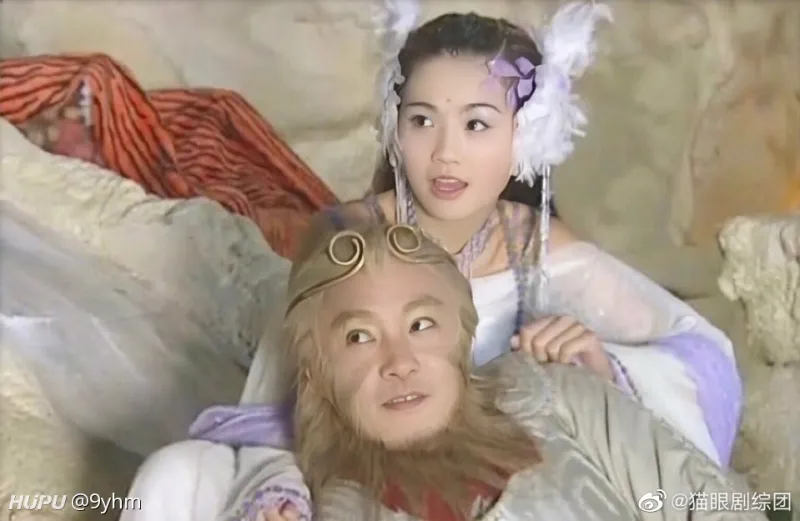 蔡卓妍 我小学时候看齐天大圣，感觉里面的紫兰仙子太漂亮了吧，第一个喜