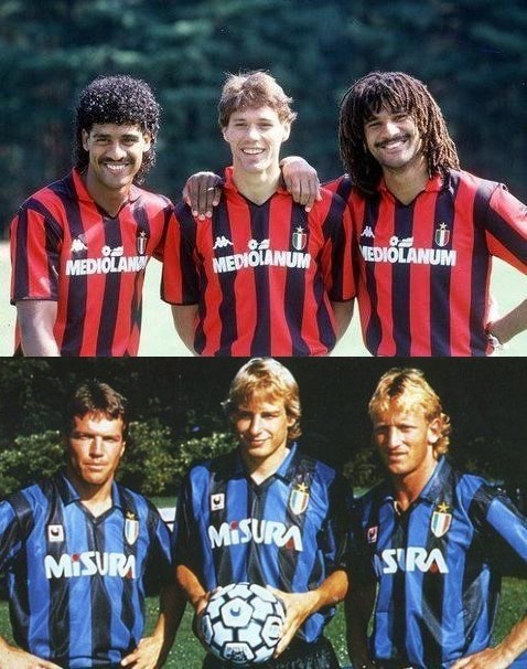 不懂就问巅峰时期荷兰三剑客和德国三驾马车哪个组合比较厉害一点