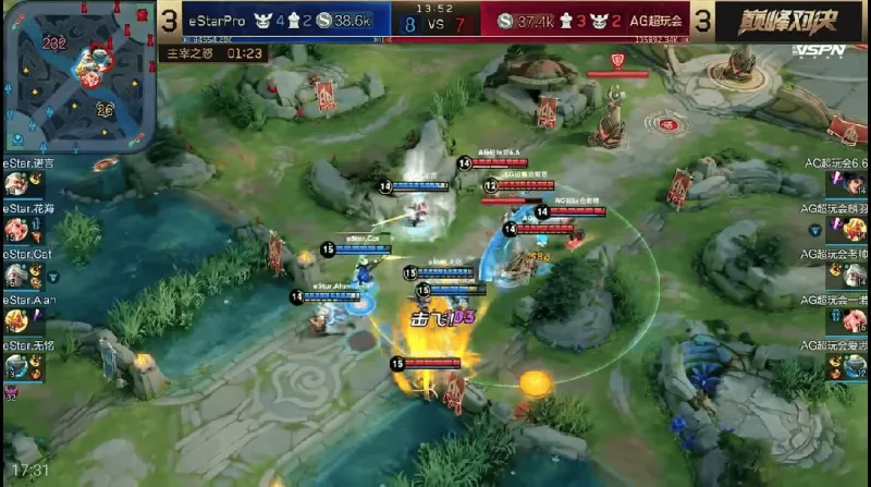 梦泪韩信偷水晶&一诺河道草推&长生两次冻,哪个kpl名场面对ag更重要?