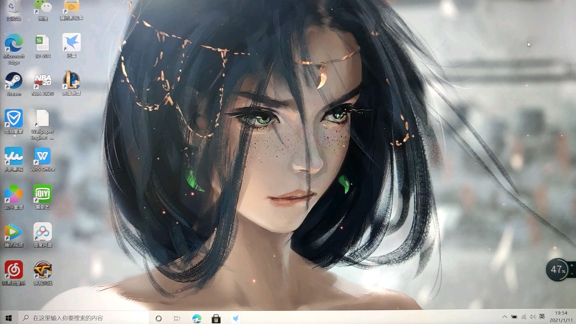 换了yoga14s新电脑太爱这壁纸了