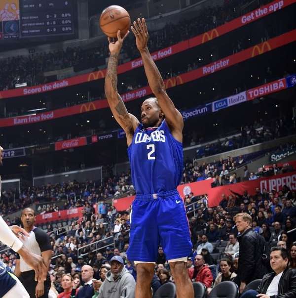 流言板伦纳德全场投篮19中7三分6中3得到23分5篮板5助攻