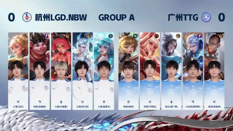 【赛后】TTG 1-0 LGD.NBW 凡凡孙斌频繁拉扯牵制 TTG先胜