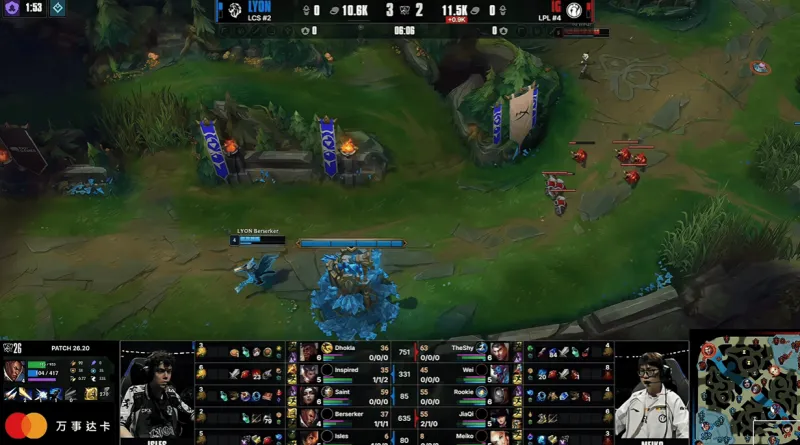 LYON vs IG