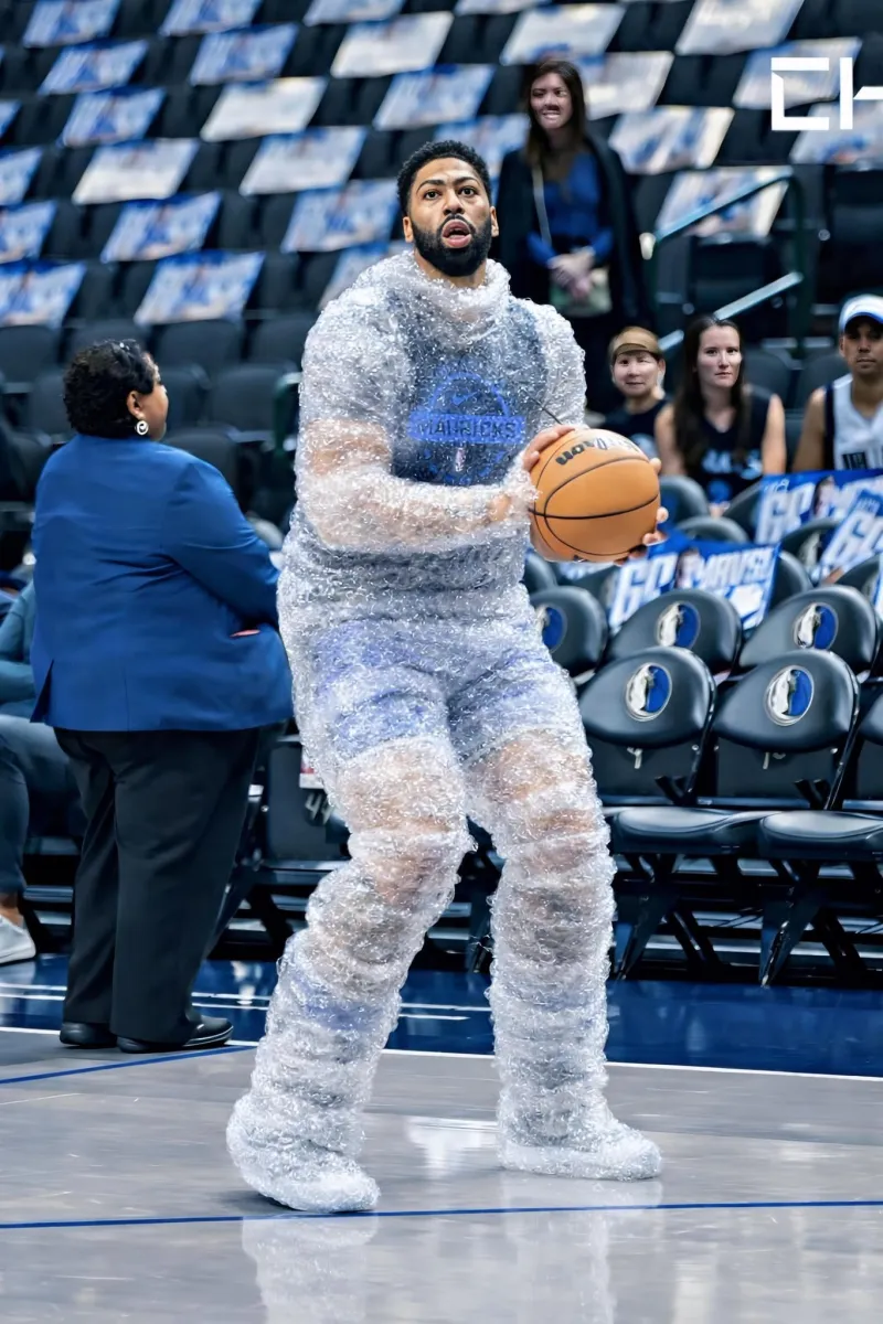 流言板]轻拿轻放！NBA Memes晒世界杯-足球赛事比分体育网合成照调侃安东尼-戴维斯的健康情况