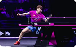比赛焦灼！松岛辉空第四局17-15获胜，大比分2-2平张本智和