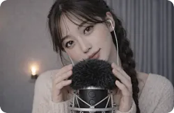 [ASMR]来助眠吧，空灵的声音！ 感觉身体被掏空