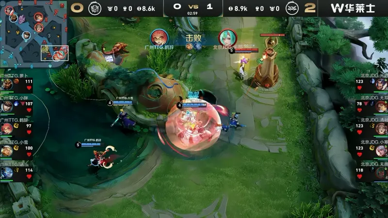 WOL vs JDG