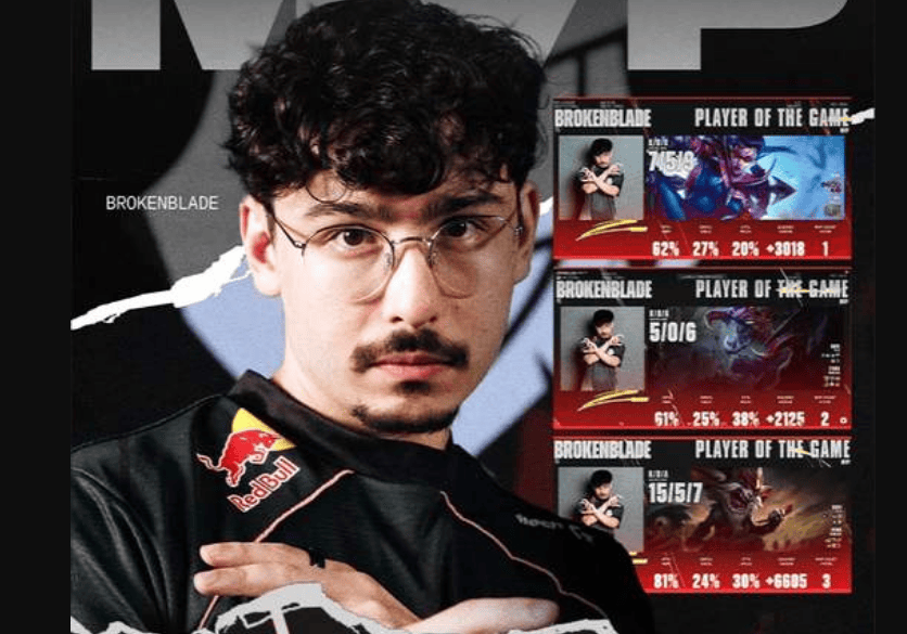 MSI赛事高光：BrokenBlade极致的克烈表演，拿下三连MVP