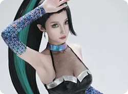 [每日航班]卡莎&蝰蛇cos：撸和瓦都打不好，但我爱看